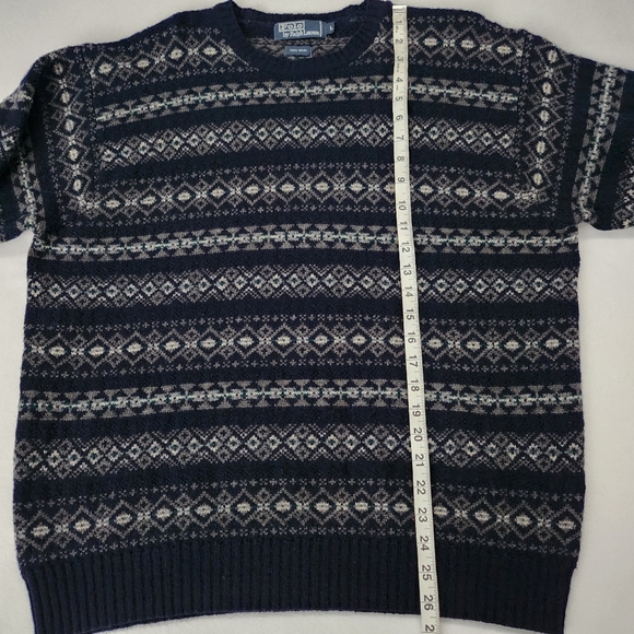 Polo by Ralph Lauren Mens 100% Wool Pullover Sweater - Picture 7 of 9